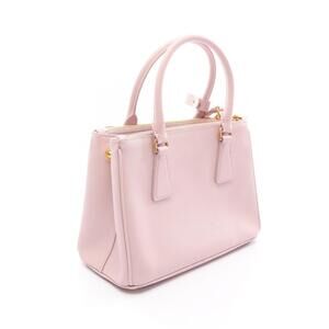 Prada SAFFIANO LUX Galleria Handbag Leather Pink